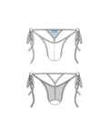 AW WEARABLE ART - SIDE TIE THONG DEPOSIT (CRYSTALBUTT) DROP 2!