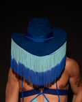 RODEO RAVER OMBRÉ TASSEL COWBOY HAT