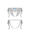 AW WEARABLE ART - SIDE TIE SWIM BRIEF DEPOSIT