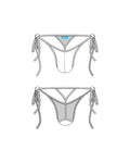 AW WEARABLE ART - SIDE TIE THONG DEPOSIT (CRYSTALBUTT) DROP 1
